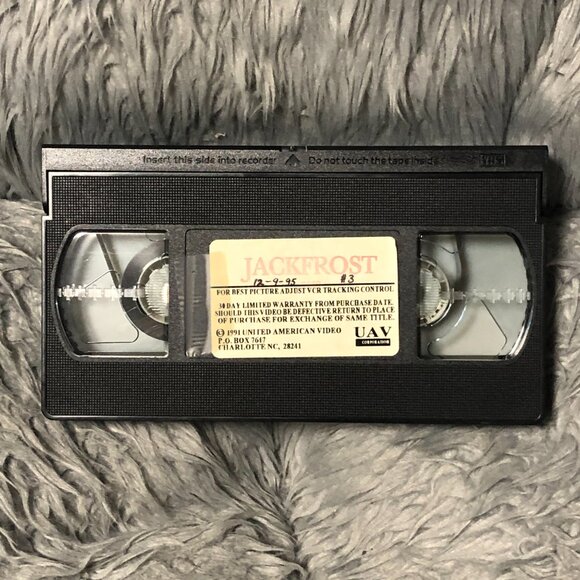 Jack Frost VHS Tape 1991 Buddy Hackett Puppet Animation - Picture 4 of 5